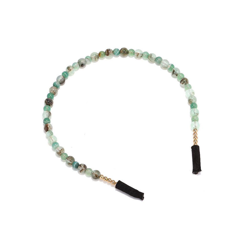 Wholesale Beaded Small Beads Thin Headband